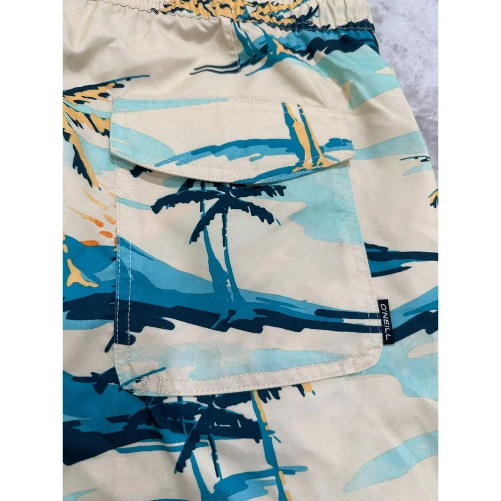 O'Neill‎ Cruzers Cabana Volley Shorts Mens Size XXL Crisp Graphics New With Tags